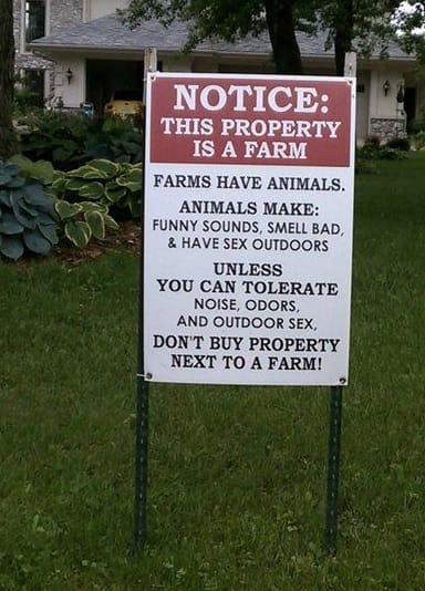 Funny Real Estate Sign