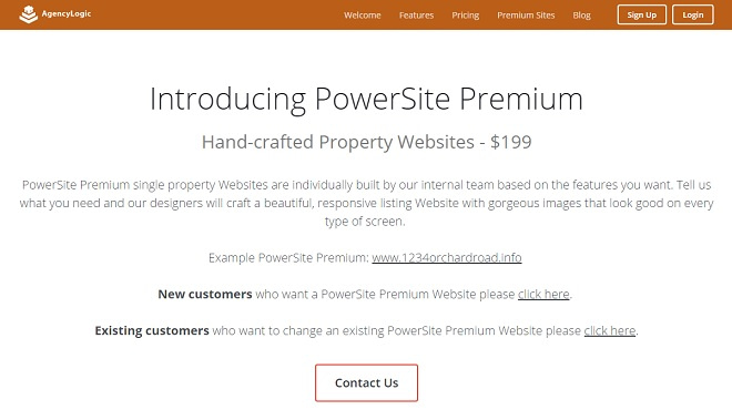 Single Property Website Powersite Premium