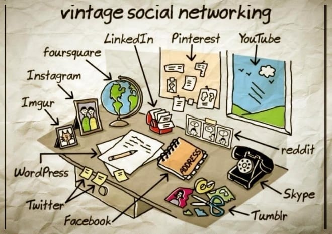 Vintage Social Networking