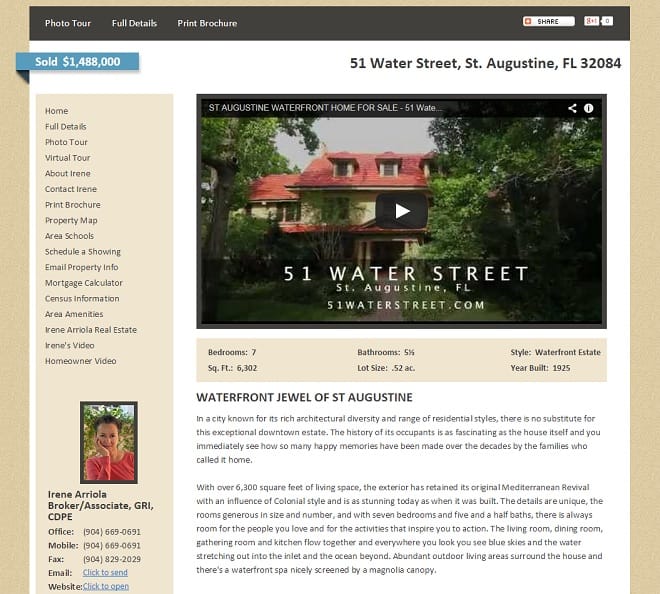 51 Water Street Single Property Website