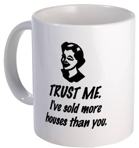 Trust Me Real Estate Mug