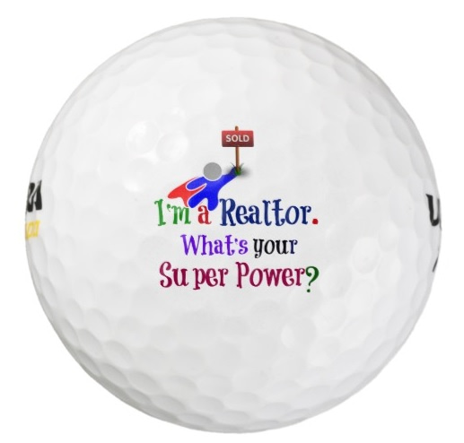 real estate golf ball